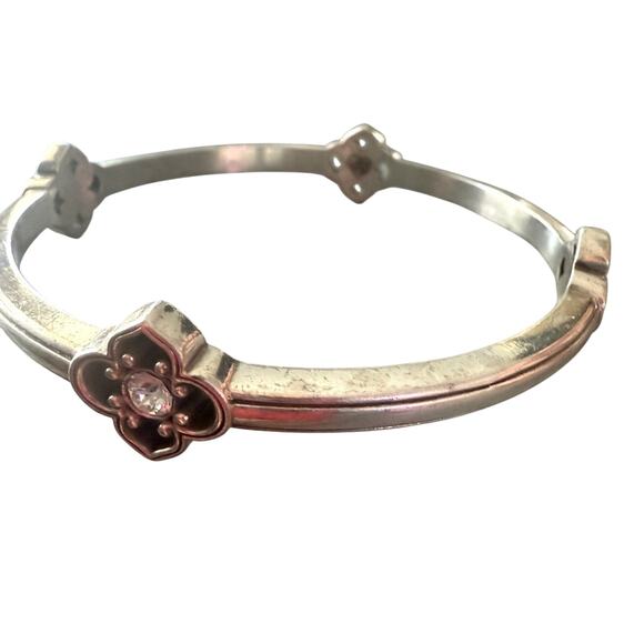 Brighton Silver Tone Bangle Bracelet - Picture 1 of 7